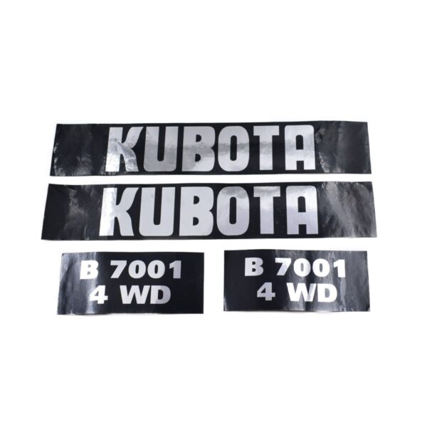 FC34 - Sticker set Kubota B7001